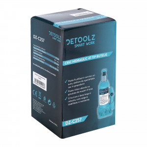 Cric hidraulic 4T tip butelie DETOOLZ DZ-C257 - Img 6