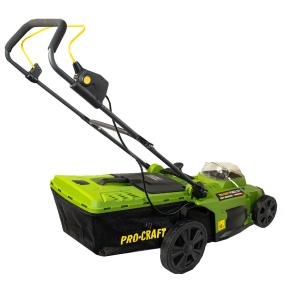 Masina de tuns iarba pe 2 acumulatori PLM22 PROCRAFT - Img 12
