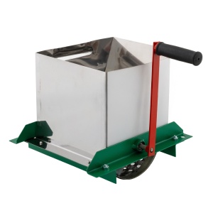 Razatoare fructe MINI Complet Inox cu tambur, manuala Koza-Nova, 100kg/Ora, 6L - Img 2