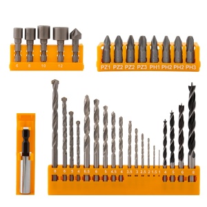 Set biti, tubulare si burghie, 41 piese ROTOR RBB41 - Img 10