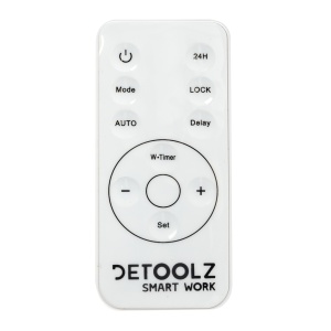 Aeroterma de perete Detoolz, 2KW, 2 trepte de putere, cu afisaj LED si termostat - Img 5