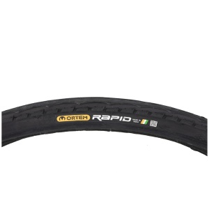 Anvelopa bicicleta 28X1-5/8X1-3/8", ETRTO 37-622, model RAPID, negru, profil Street - Img 2