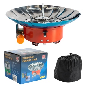 Aragaz camping pliabil aprindere piezo 145*145*120 - Img 2