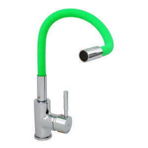 Baterie lavoar TR4451-XI-KGREEN TRIGOR, Monocomanda, cartus ceramic 40mm, Racorduri incluse - Img 4