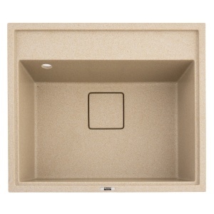 Chiuveta de bucatarie Elefant Premium SHERLIT, Safari 600x500 mm - Img 13