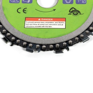 Disc cu lant 125mm pt polizor unghiular 5buc/set - Img 2