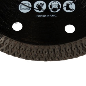 Disc diamantat turbo Detoolz 115x22.2mm, taiere umeda/uscata - Img 2