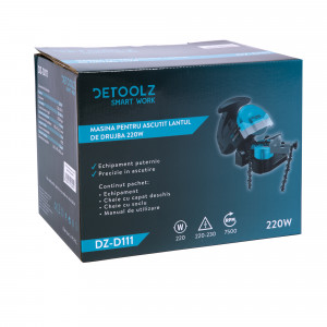 Masina pentru ascutit lantul de drujba 220W DETOOLZ DZ-D111 - Img 3