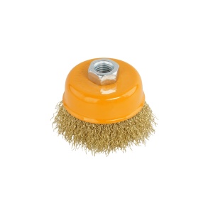 Perie de sarma tip cupa ROTOR 75mm M14 - Img 5