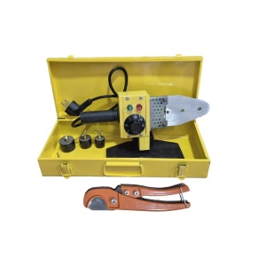 Trusa PPR 800W 3 bac-uri ø20-32mm MK-PW03 , Foarfeca pentru tevi PP, 3-33 mm