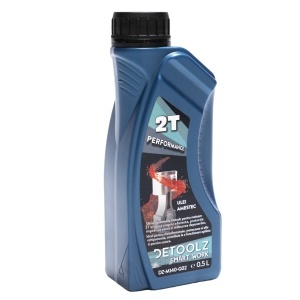Ulei amestec 2T Detoolz, rosu 0.5L G02 - Img 2