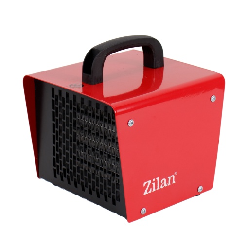 Aeroterma portabila Zilan 2000W, 2 trepte putere, termostat reglabil, 1000W/2000W, compact, 18x17x16 cm, ZLN3017