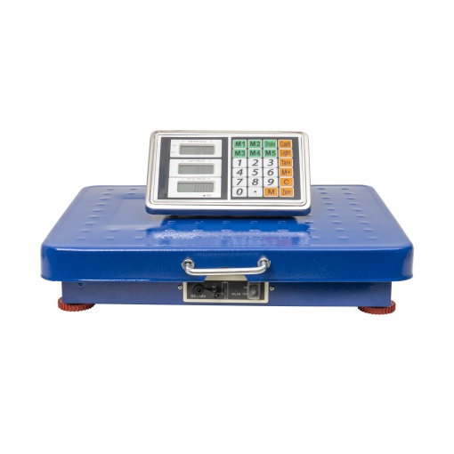 Cantar electronic Z-TOOLS, platforma 41x51 cm, maxim 300 kg, afisaj LCD, WI-FI, albastru, ZTS8560