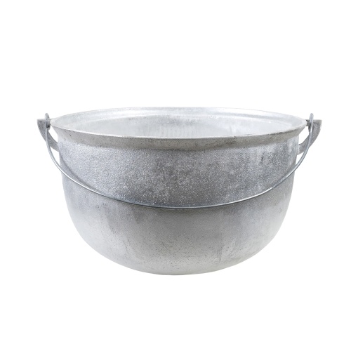 Ceaun aluminiu 17L Zilan, fund rotund, capacitate mare, ideal pentru gătit, EXT8073
