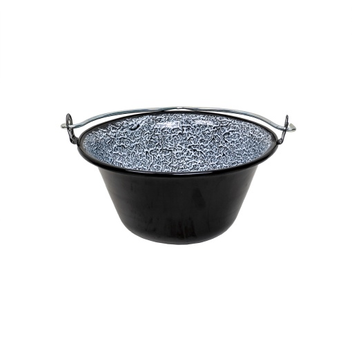 Ceaun smaltuit Zilan, 3L, otel emailat, antiaderent, usor de curatat, dimensiuni 20x20x10 cm, cod: EXT7227