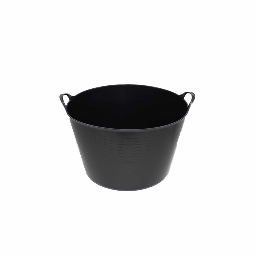 Cos cauciuc flexibil Z-tools, 42L, negru, 460x460x330 mm, ZTS5438