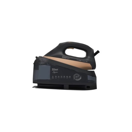 Fier de calcat Zilan cu statie, 3300W, negru, incalzire 35 sec, capacitate recipient 1.5L, 25x13x14 cm, ZLN4261