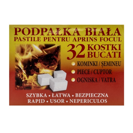 Pastile de aprins focul Zilan, 32 bucati, rasina, alb, 769
