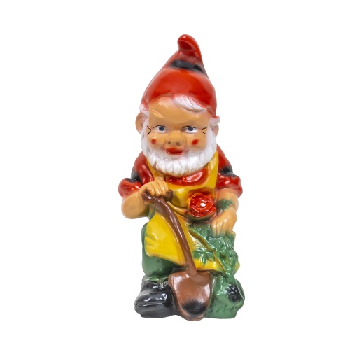 Pitic de gradina ceramica Zilan, inaltime 38 cm, multicolor, 19x14x38 cm, 2 kg, EXT10195