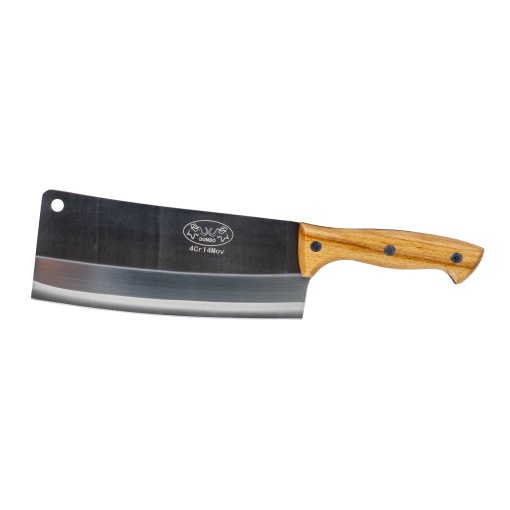 Satar Zilan, cutit din inox, lama 22.5 cm, maner lemn, 35.5 cm, 796