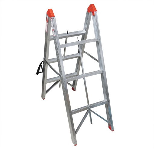 Scara pliabila Zilan 3 trepte, inaltime totala 116cm, latime 91cm, lungime 38cm, greutate maxima 150kg, ZTS8078