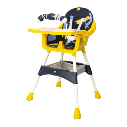 Scaun de masa Z-Tools pentru copii, 5-72 luni, greutate maxima 50kg, inaltime totala 94cm, lungime 44cm, latime 26cm, ZTS9144