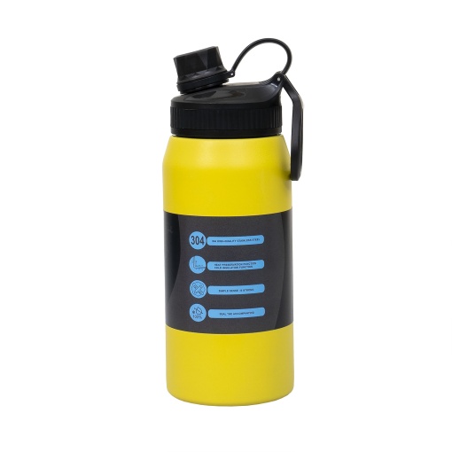 Termos Zilan YOUTH SPORTS, inox, capacitate 600ml, 22x9x9 cm, galben, ZTS8445_1