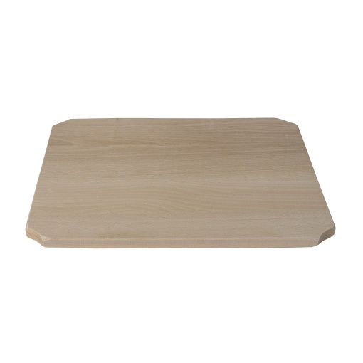 Tocator alimente Zilan, 40x30x1.8 cm, lemn fag, 1.9kg, 2 fete, 4777