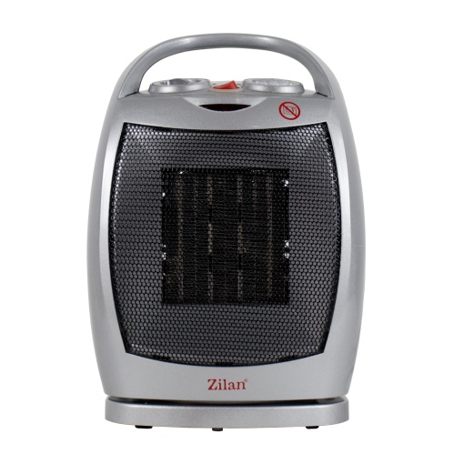 Aeroterma Zilan 1500W, 2 trepte de reglare temperatura, termostat reglabil, oscilatie, 20x15x28 cm, ZLN6188