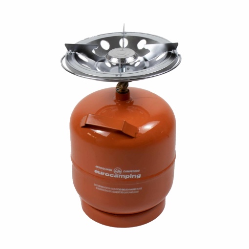 Butelie gaz Zilan, 35 cm inaltime, 21 cm latime, 21 cm lungime, 1 arzator detasabil, portocalie, 4589