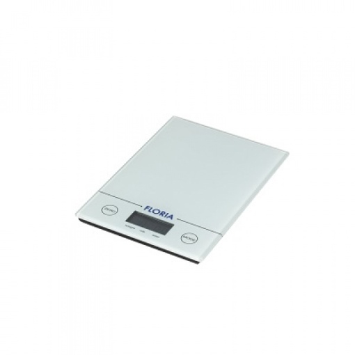 Cantar bucatarie digital Zilan, 5kg, sticla, display LCD, 20x14x2 cm, ZLN1685
