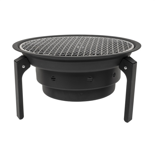 Gratar metalic Z-TOOLS, pliabil, rotund, diametru 35cm, inaltime 19cm, diametru gatire 31.5cm, ZTS9088