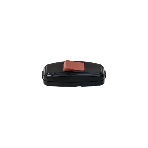 Intrerupator pe fir Zilan, negru-rosu, 6.5cm x 2.7cm, EXT300-003-708