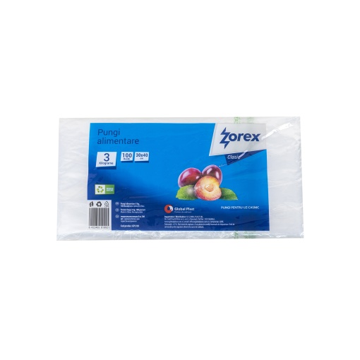 Pungi alimentare Zilan, capacitate 3kg, 30x40cm, 100buc, EXT10710
