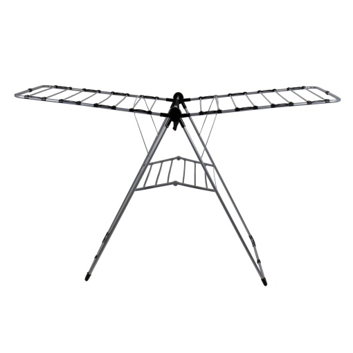 Uscator rufe Zilan, metalic, pliabil, capacitate uscata 20m, dimensiuni 116x61 cm, greutate 3.4 kg, ZLN8969