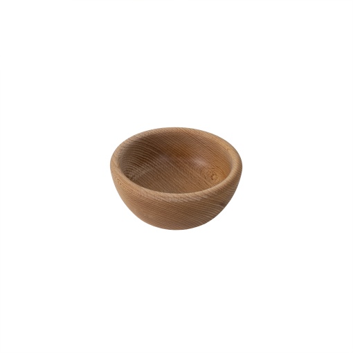 Bol din lemn Zilan, rotund, diametru 12 cm, mare, 1 bucata, maro, EXT6098