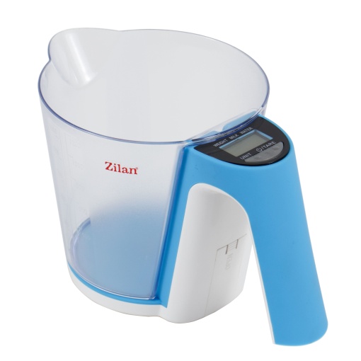 Cantar bucatarie Zilan digital, capacitate 2 Kg, masurare lichide si solide, oprire automata, 22x16x15 cm, ZLN7788