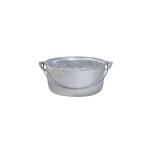 Ceaun aluminiu alimentar Zilan, capacitate 2.5L, fund drept, 20x20x10 cm, EXT8057_1