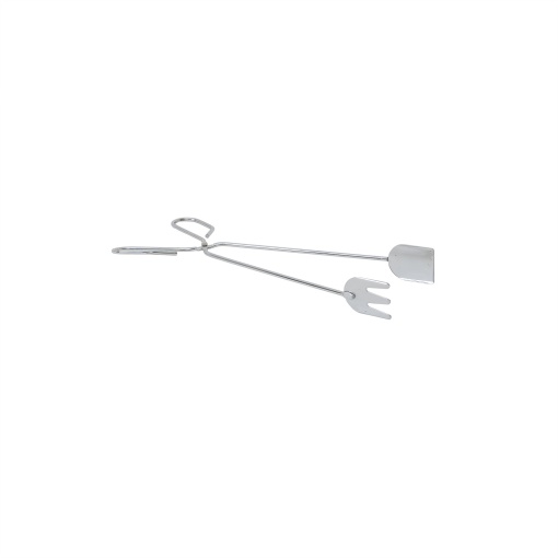 Cleste de inox Zilan pentru gratar, lungime 30cm, latime 10cm, inaltime 4cm, 4631
