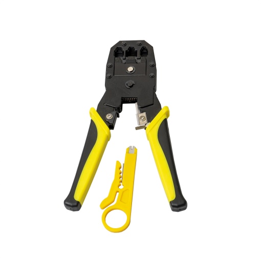 Cleste pentru sertizat Zilan UTP/FTP 4P4C, 6P6C, 8P8C, taiere, desizolare, 24x11x3 cm, ZTS5680