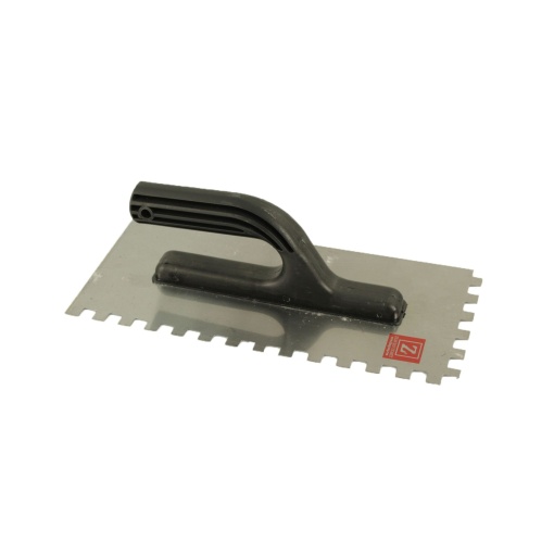 Gletiera inox Zilan, 10x10 cm, lama 0.6 mm, maner plastic, ZLN0789