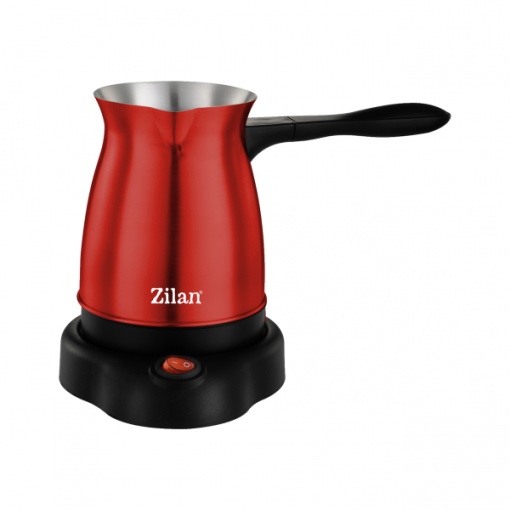 Ibric electric Zilan, inox, 800W, capacitate 350ml, conector detasabil rotativ 360 grade, element de incalzire ascuns, ZLN3627