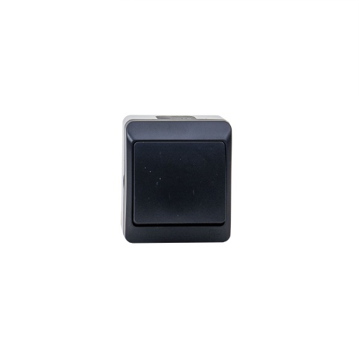 Intrerupator cap scara Zilan, alb-negru, 10A/250V, IP44, dimensiuni 6x7x5 cm, ELPL-0331-07