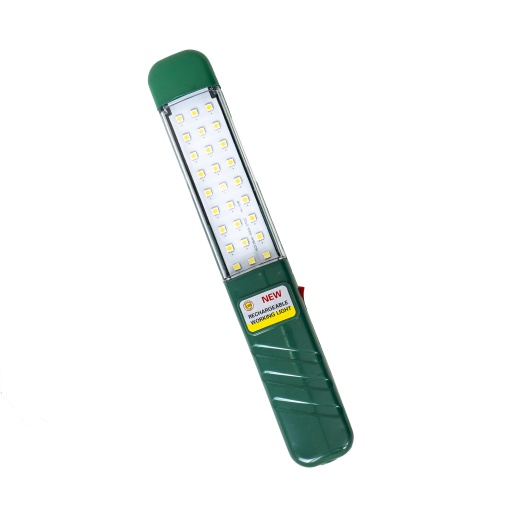 Lampa portabila LED Zilan, 10W, 27 LED-uri, flux luminos 5000 lm, verde, 31x5 cm, ZTS5394