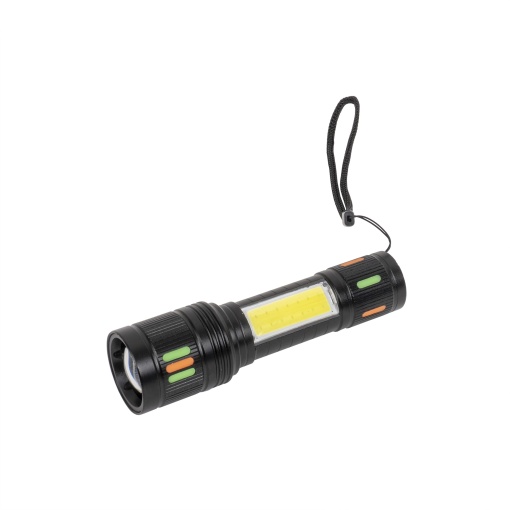 Lanterna de mana LED Z-TOOLS, 4 moduri de intensitate, incarcare USB, 13x3.5 cm, ZTS8995