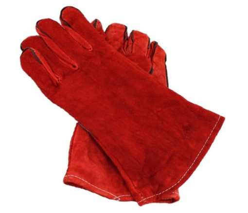 Manusi WELDER din piele spalt, lungime 35 cm, captusite bumbac, pentru sudura, automotive, constructii, ZLN1458