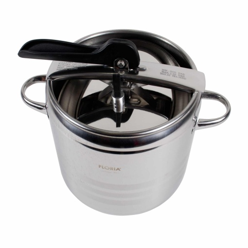Oala sub presiune Zilan, inox cu capac, 7L, 25x24x28 cm, 2kg, ZLN4610