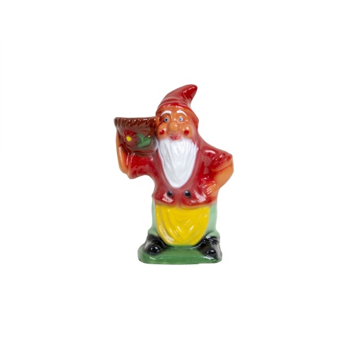 Pitic de gradina Zilan cu cos, ceramica, multicolor, inaltime 34 cm, 40x27x37 cm, 2 kg, EXT9950