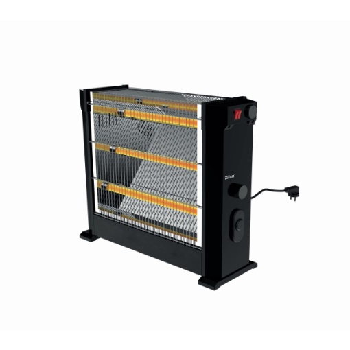 Radiator Zilan 2250W cu 3 rezistente, 2 trepte de incalzire, senzor de miscare, timer mecanic, 60x17x52 cm, ZLN6845