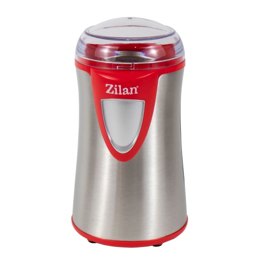 Rasnita electrica Zilan, inox, 150W, cuva 50g, sistem siguranta, lama inox, 42 cm, ZLN8006